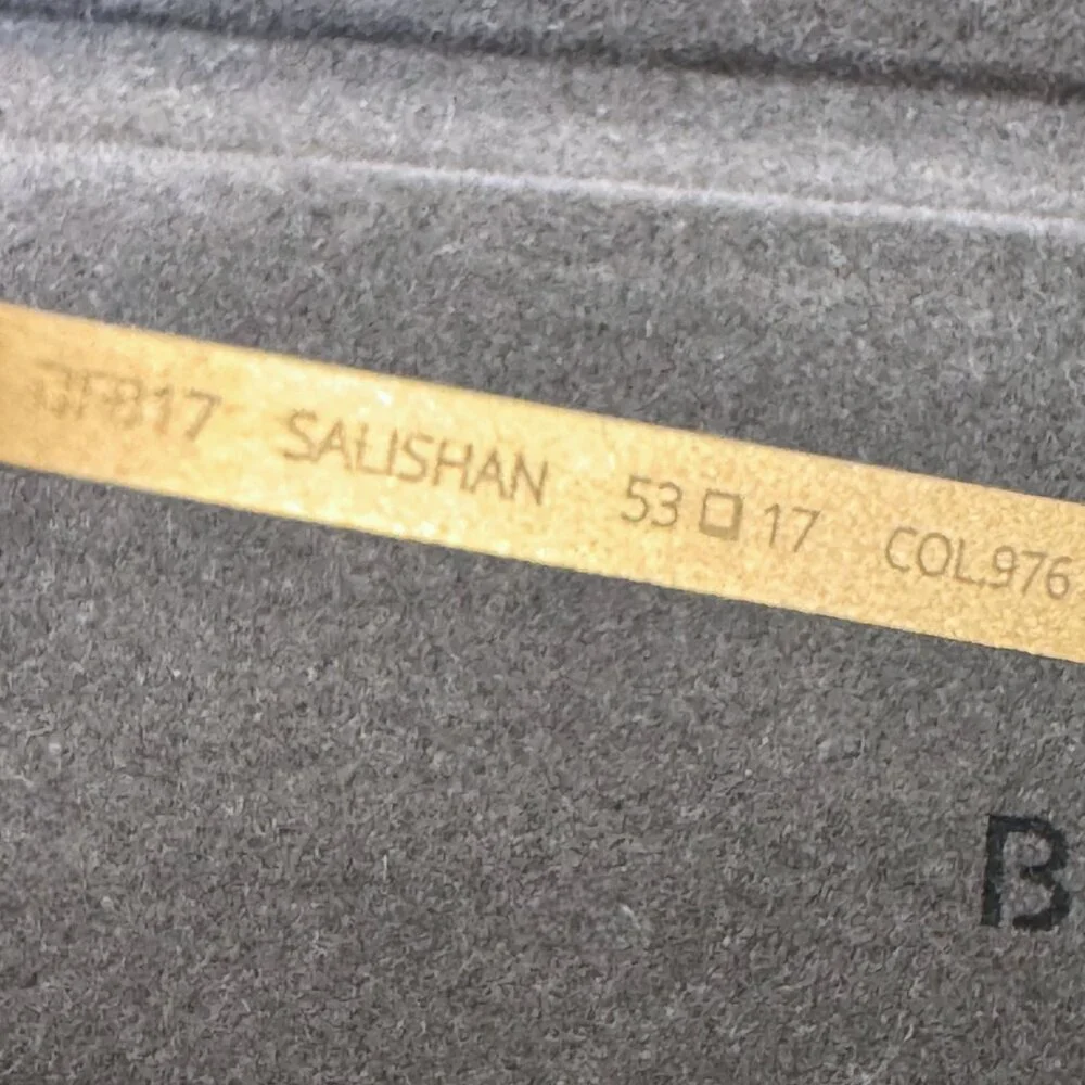 Blackfin BF81 Frames Salishan COL.976 Black Gold Titanium Square 53-17-145